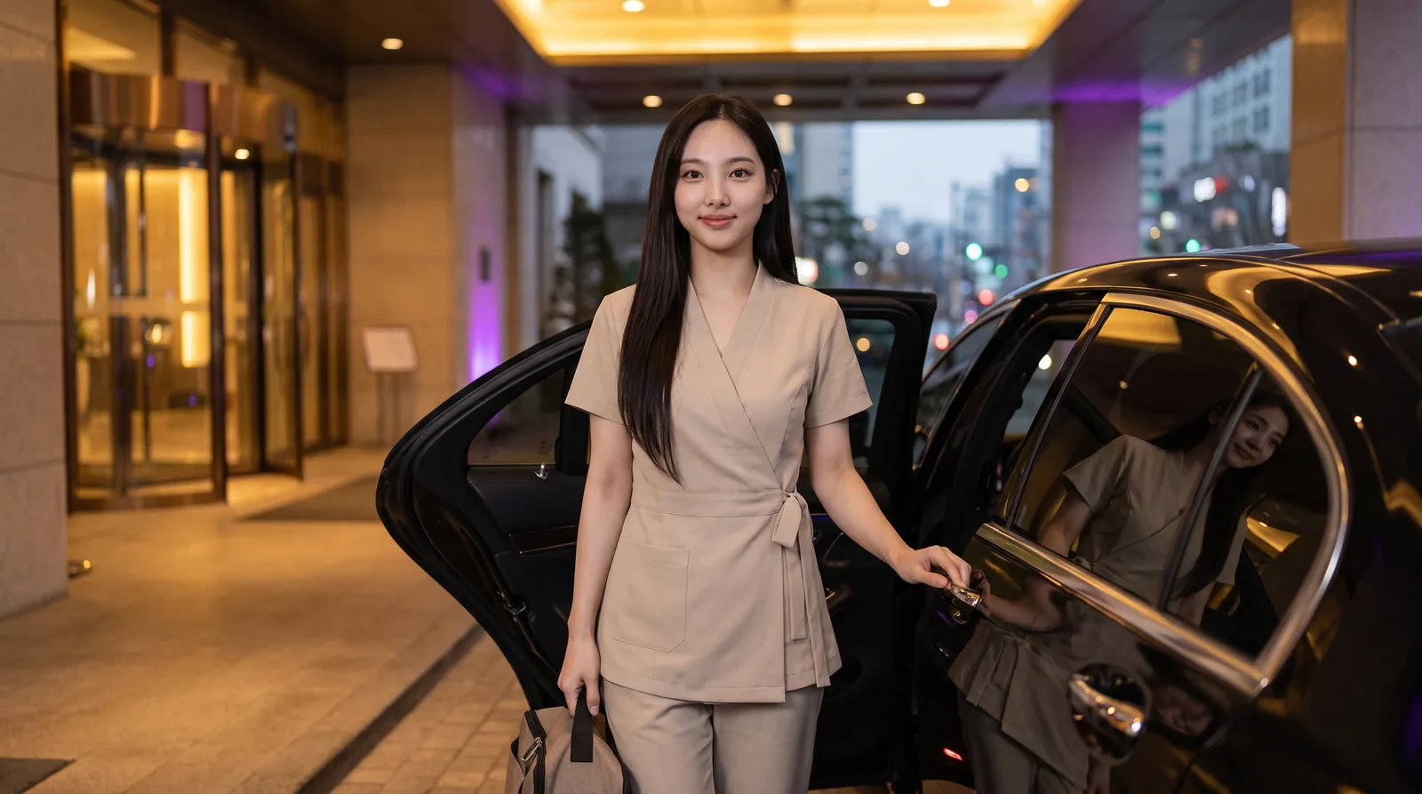 아산 출장마사지 업체 — 방문 관리 준비 모습